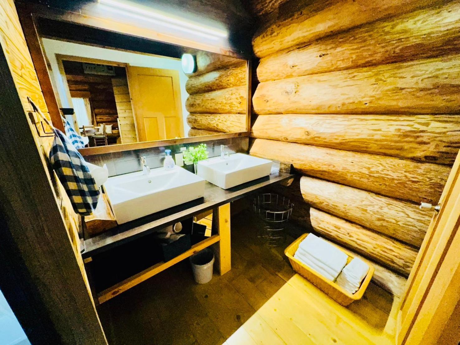Yufuin Log House no Yado Tom Sawyer Exterior foto