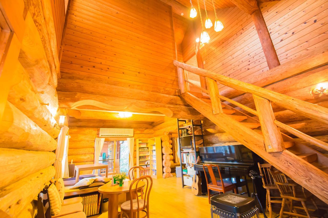 Yufuin Log House no Yado Tom Sawyer Exterior foto