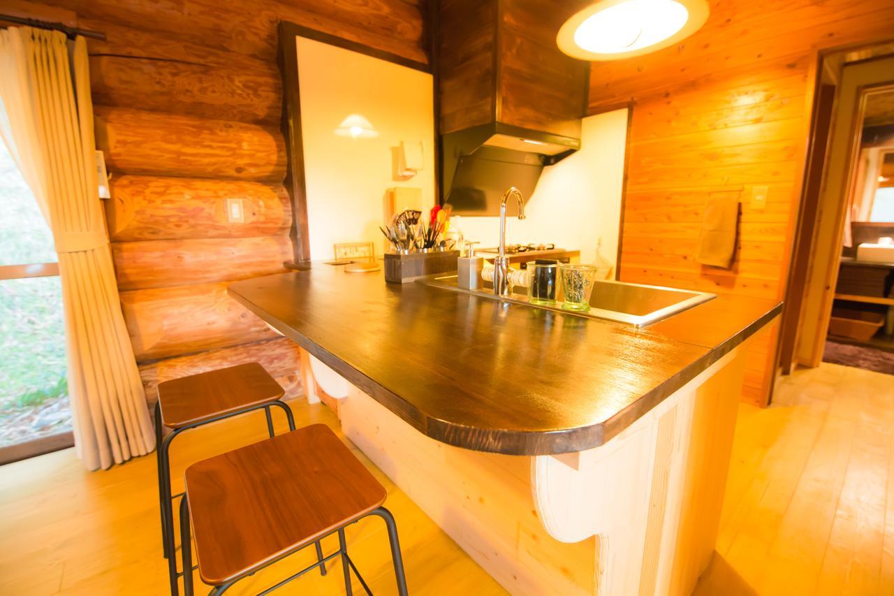 Yufuin Log House no Yado Tom Sawyer Exterior foto